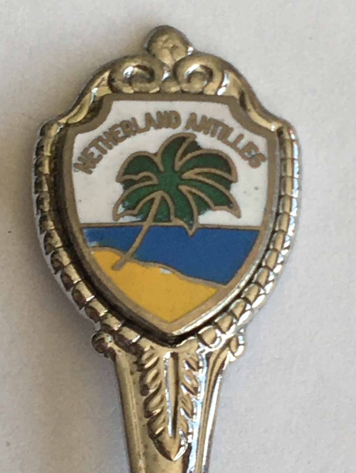 Vintage Souvenir Spoon Collectible Netherland Antilles