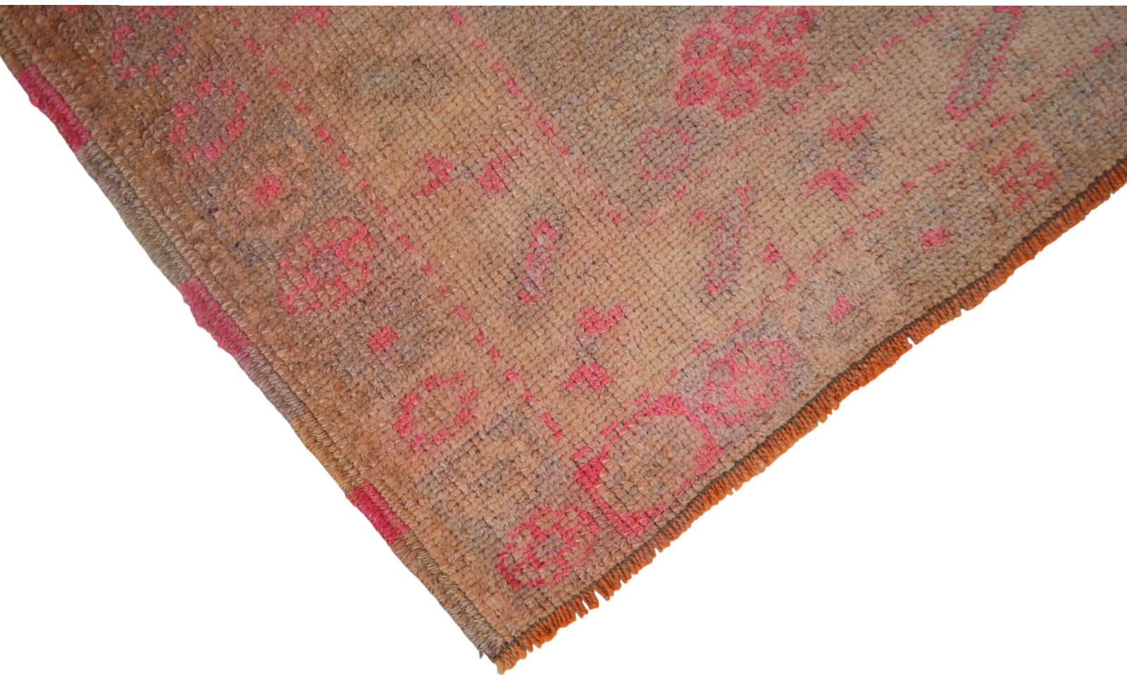 3×8 ft Antique Turkish Rug Hand made Natural Dyes Short Runner act 3.3 x 7.9 ft