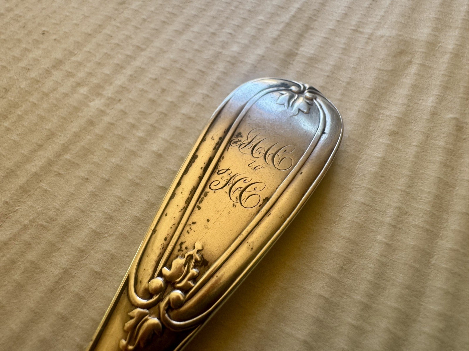 American Sterling Silver Fork Olive Pattern 6.5″ 30g