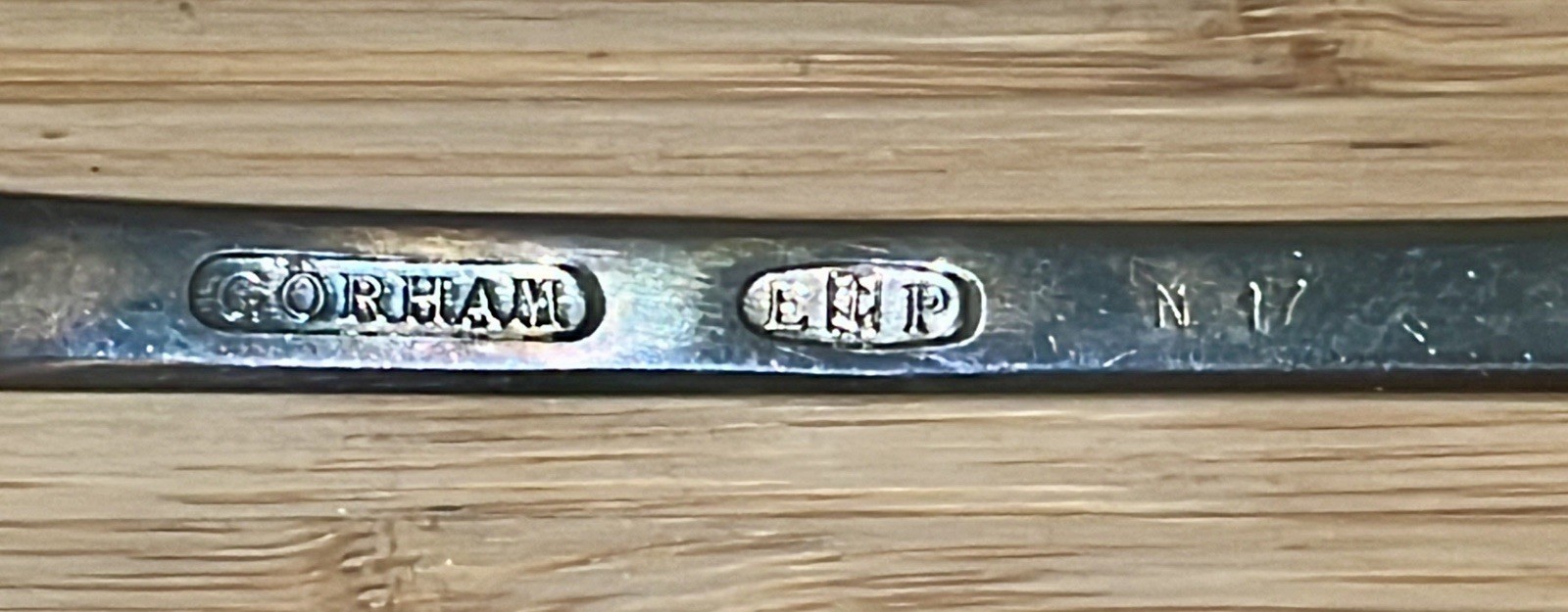 GORHAM GENERAL DE ROCHAMBEAU SILVERPLATE DRESSING/SALAD SERVING FORK & SPOON SET
