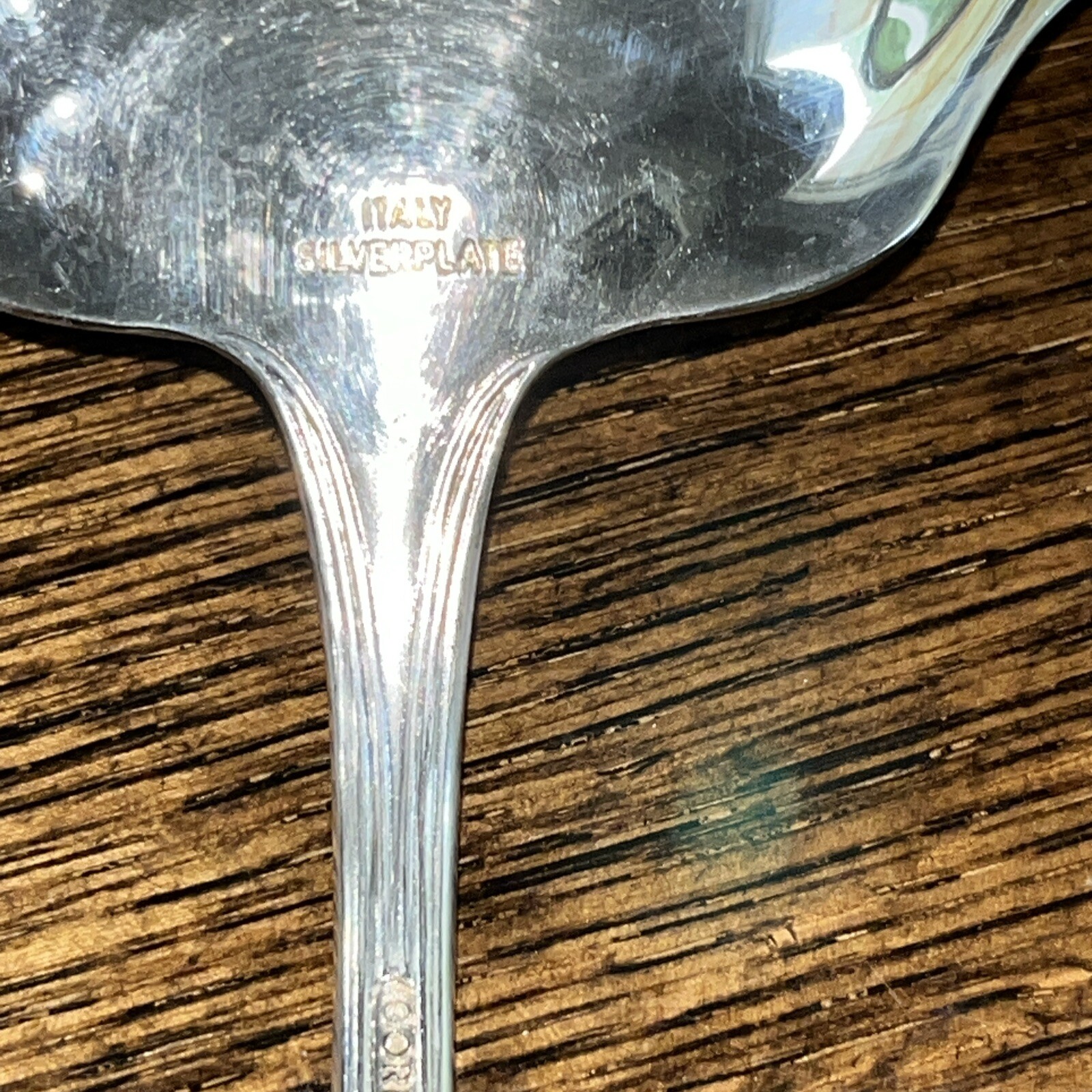 GORHAM HERITAGE SILVERPLATE SOLID SHELL BERRY CASSEROLE SPOON ITALY
