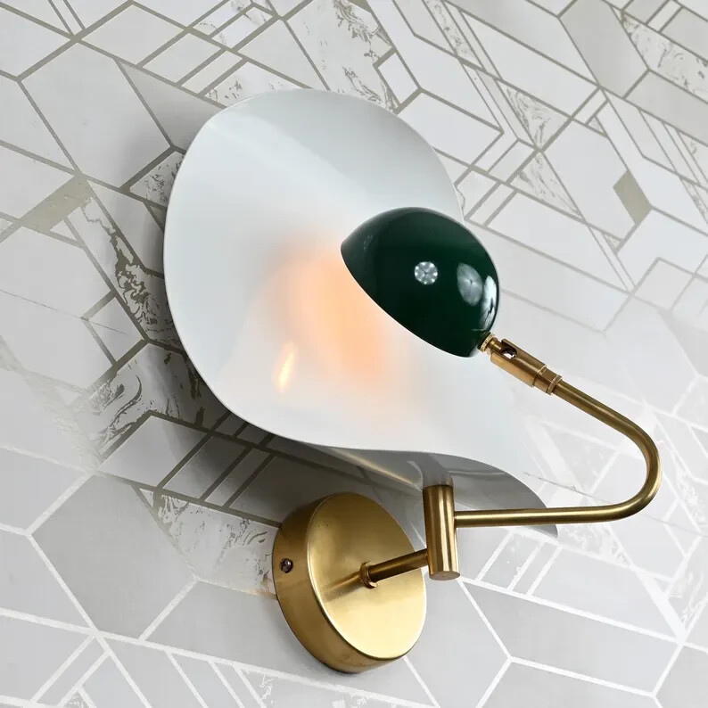 Brass Wall Sconce, Brass Light, Indirect Lighting Wall Light, Wall Mounted