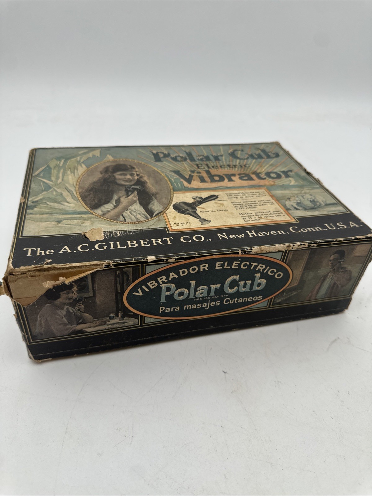Jazz Age A. C. Gilbert Polar Cub Vintage Electric Vibrator Massager No. B87