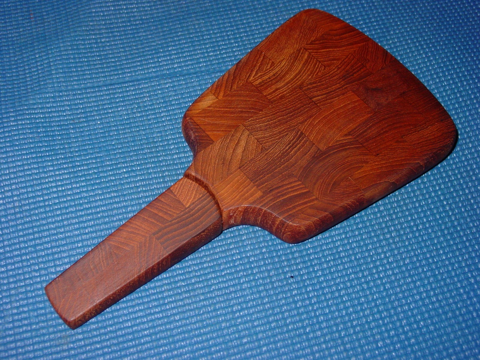 DANSK TEAK WOOD PADDLE KNIFE CUTTING SERVING BOARD MODERN MID CENTURY MOD EAMES