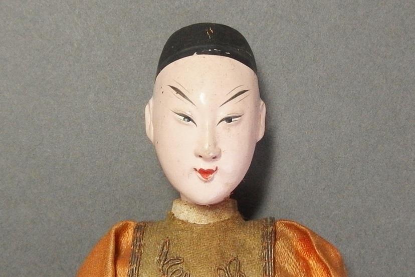 Chinese Qing Dynasty Doll Figure / H 26.4[cm]