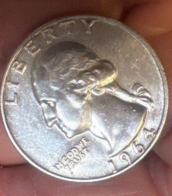 Rare 1964 Quarter No Mint Mark Error ** Big Collector must have!!***