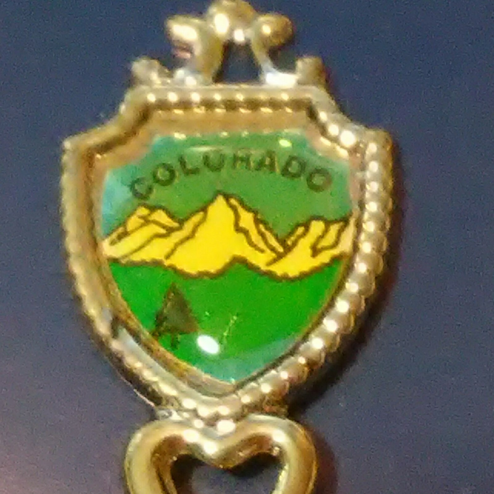 COLORADO MOUNTAIN & TREE LOGO SPOON GREAT FOR ANY VINTAGE COLLECTION!