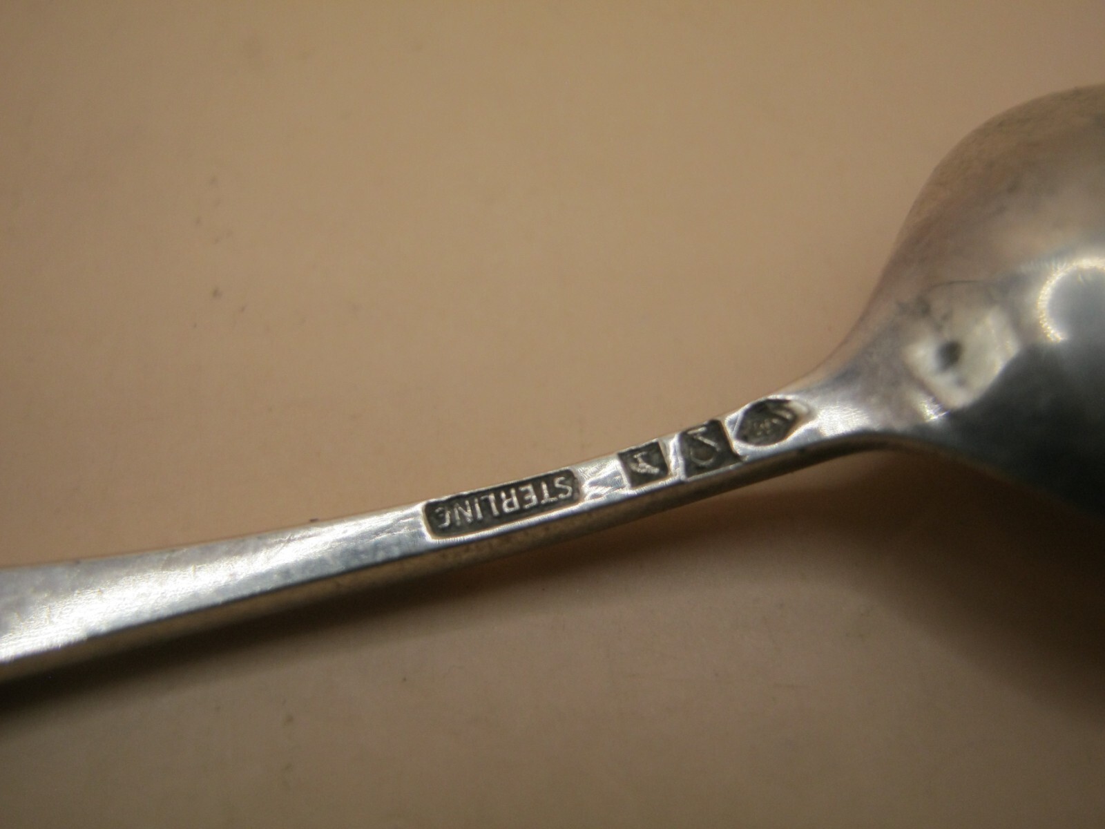 Vintage Solid Silver American Spoon Marked Sterling LAKE CHAMPLAIN