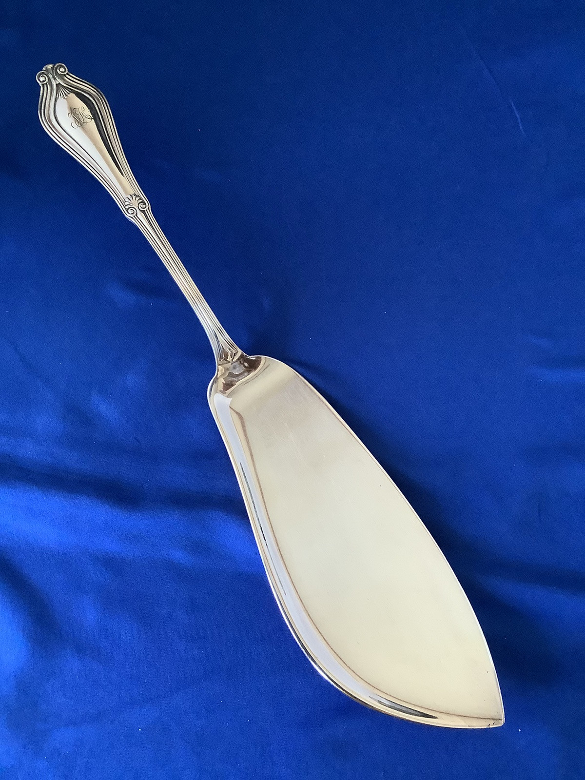 Tiffany & Co Silverplate Large Ice Cream Slice Server Mono
