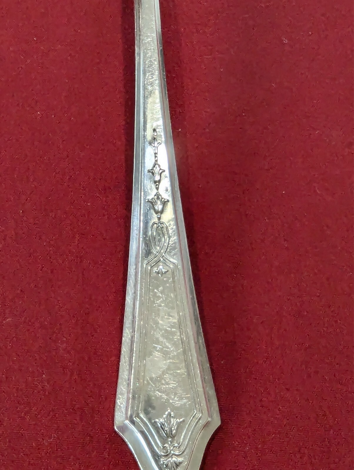 Continental 1886 Serving Fork Silver plate Flatware Silverware