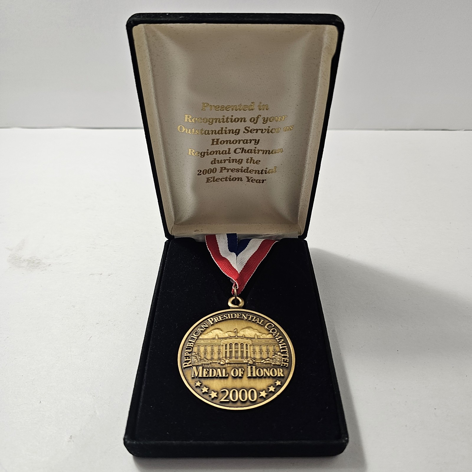 2000 Republican Presidential Committee Bronze Medal of Honor In Box
