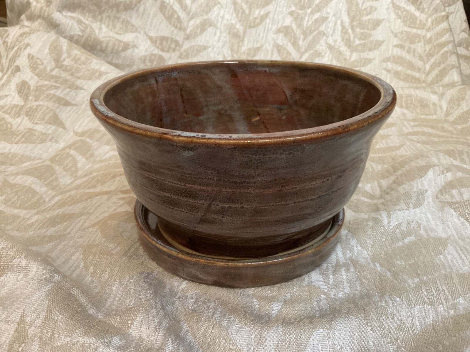 Handmade Ceramic Planter with Drainage Hole