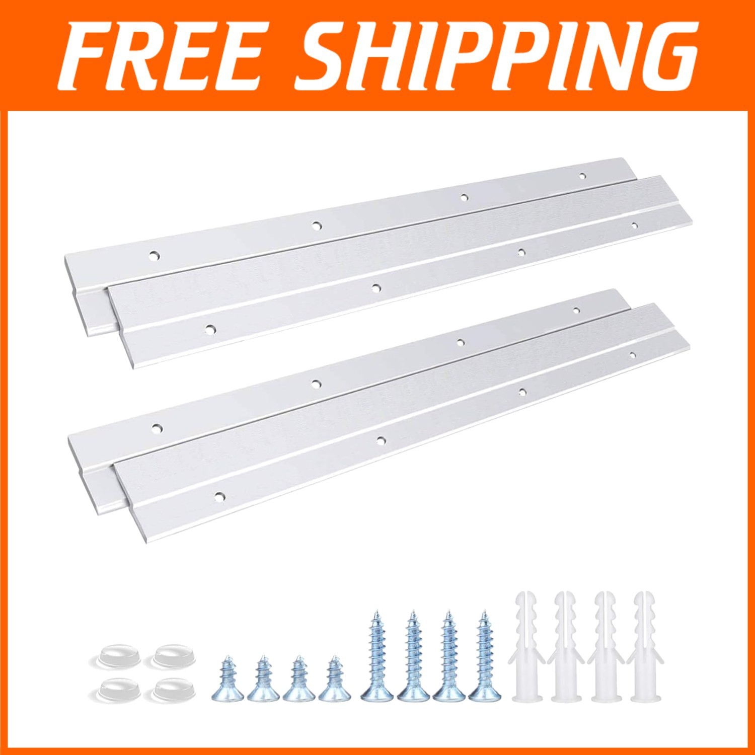 Aluminum Z Clips for Hanging Mirrors & Art