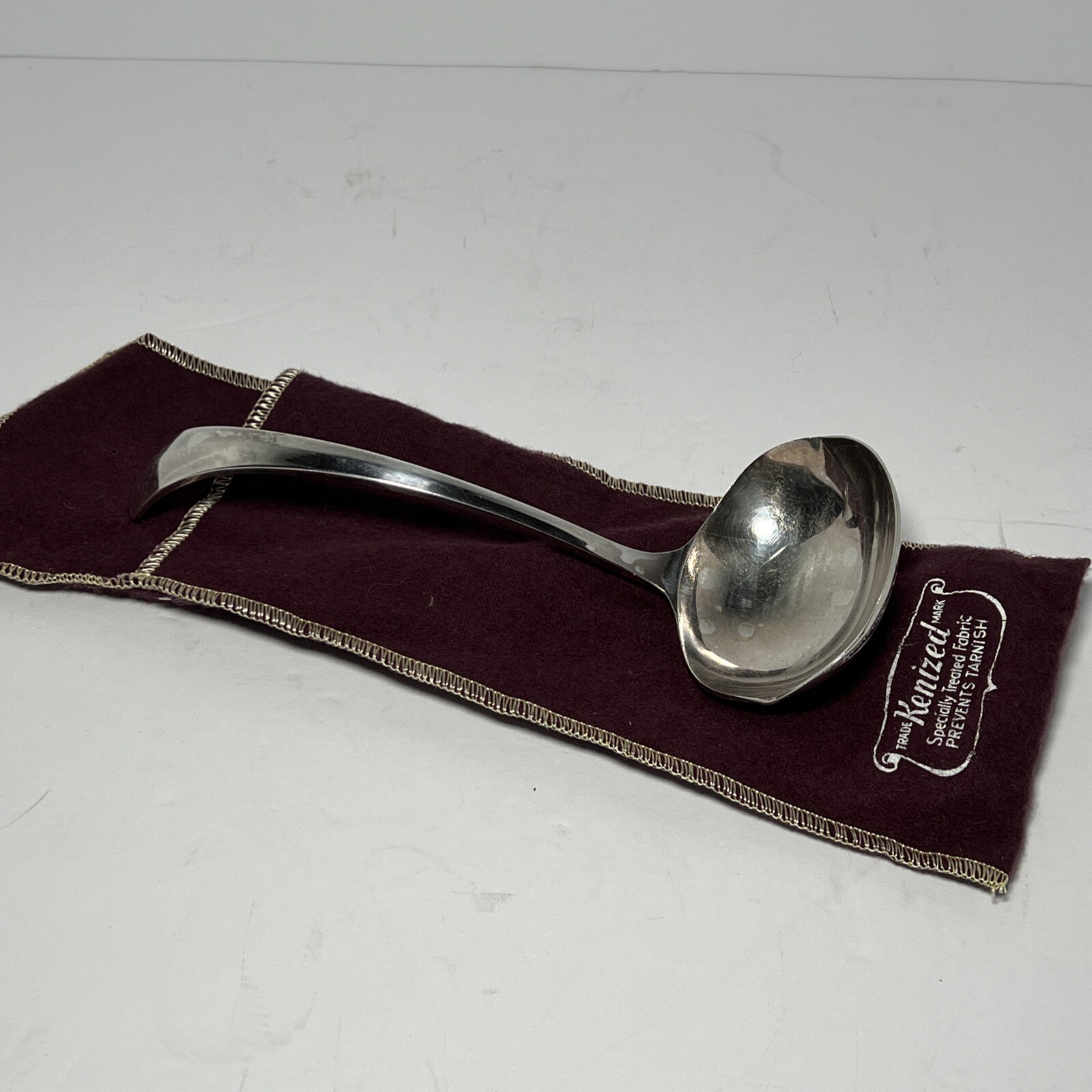 Mid-century Gerity Products Inc. silverplate ladle simple elegant quality