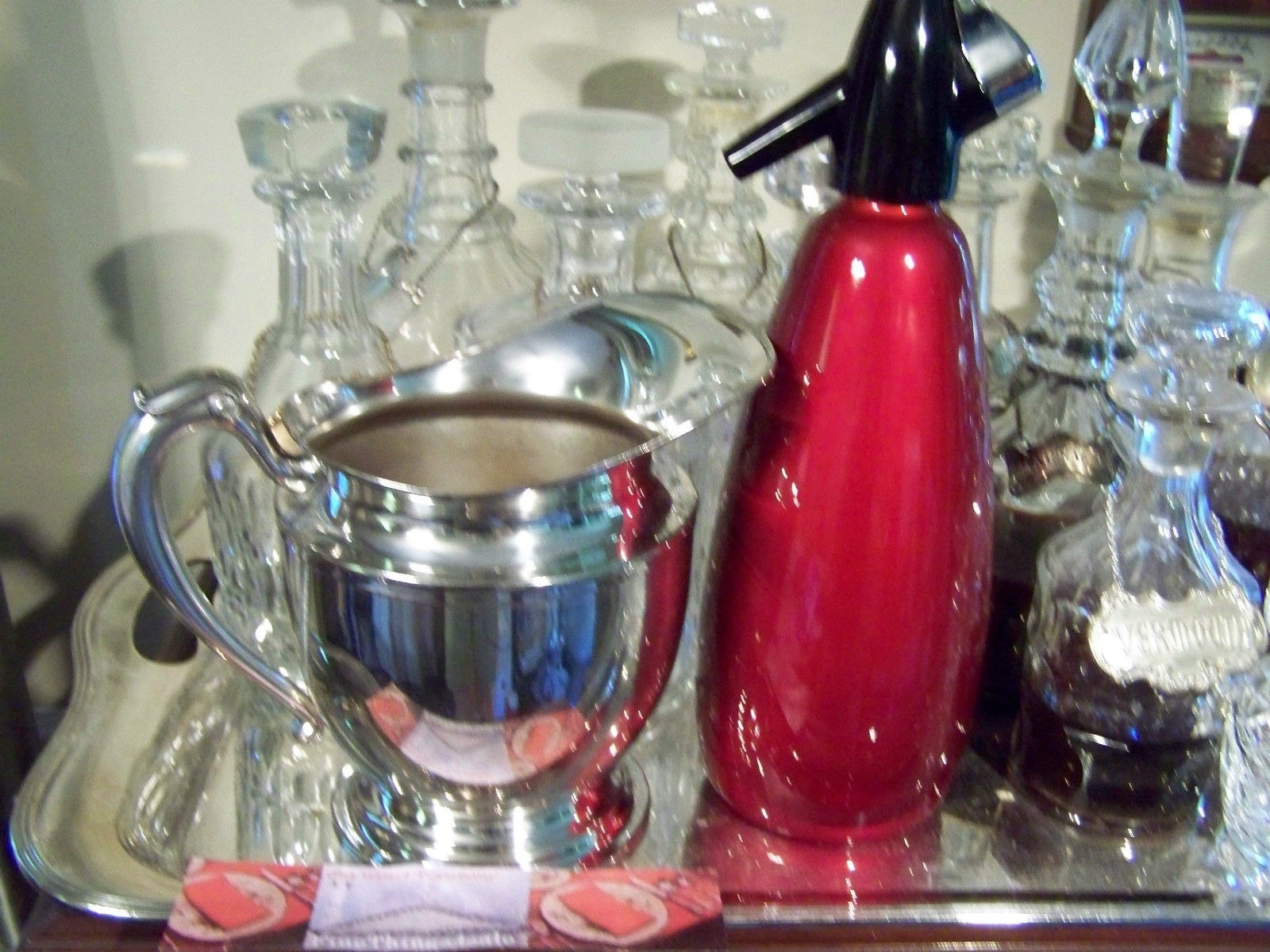 CLASSIC SILVER – LARGE WATER PITCHER – USEFUL SZ 1 1/2 QUART – VASE or WATER ETC
