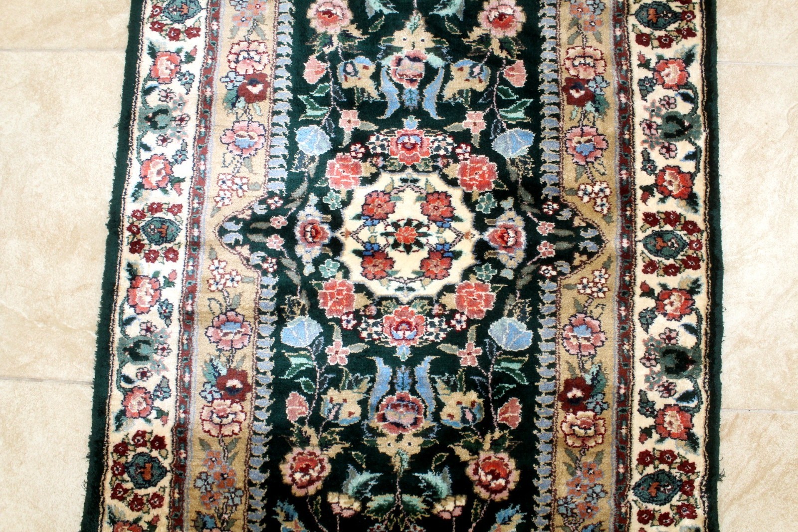 12X3 EXQUISITE MINT 400KPSI HAND KNOTTED VEGETABLE DYE SILK TABRIZZ RUG RUNNER