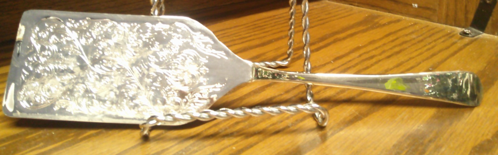 Wm A. Rogers Silverplated LASAGNA SERVER NOS Multipurpose-Cakes Pizza Quiche 322