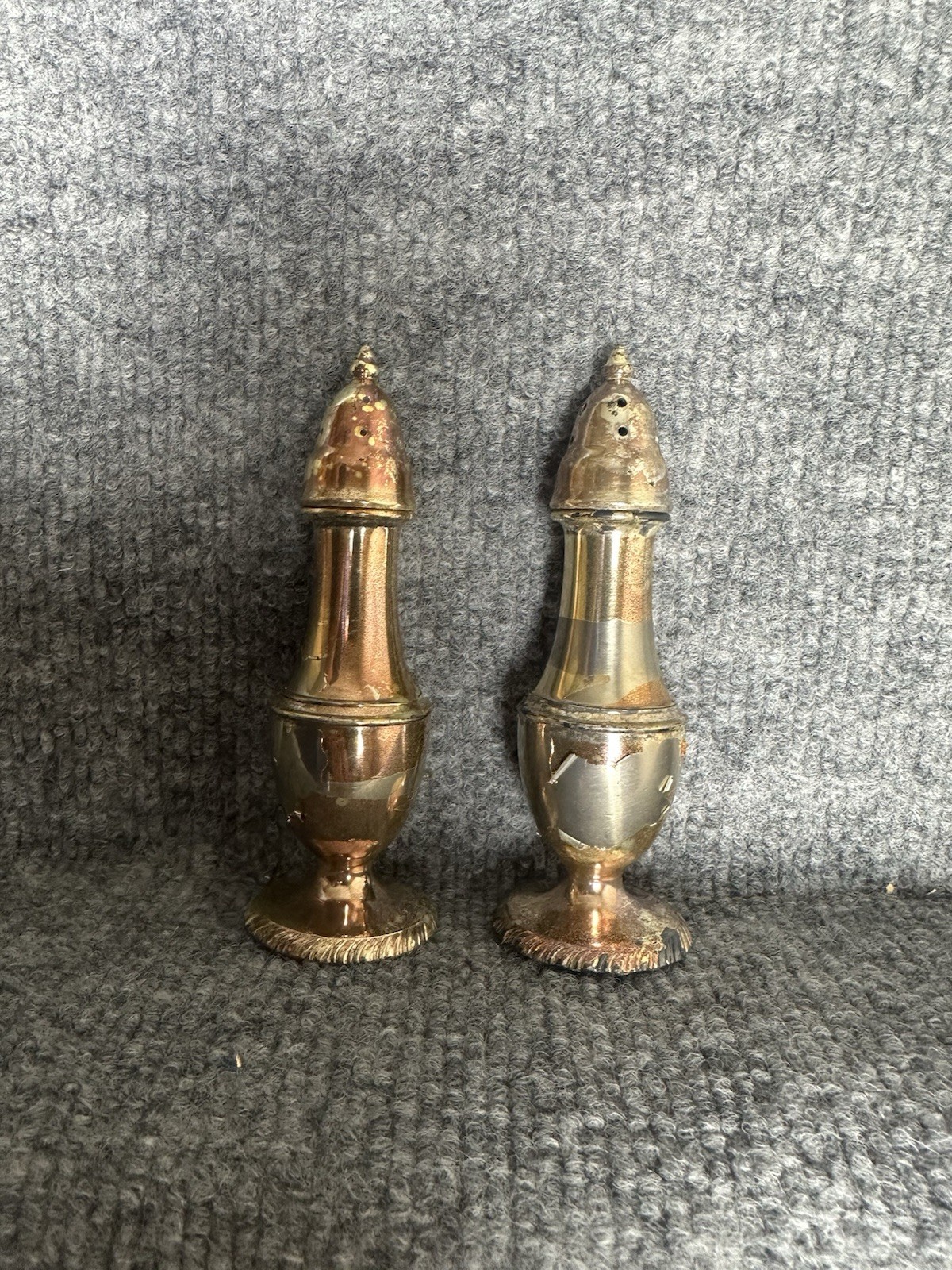 Antique Peerless Silver Co. La France Reg # 607 Pepper Shaker – Silver Plated