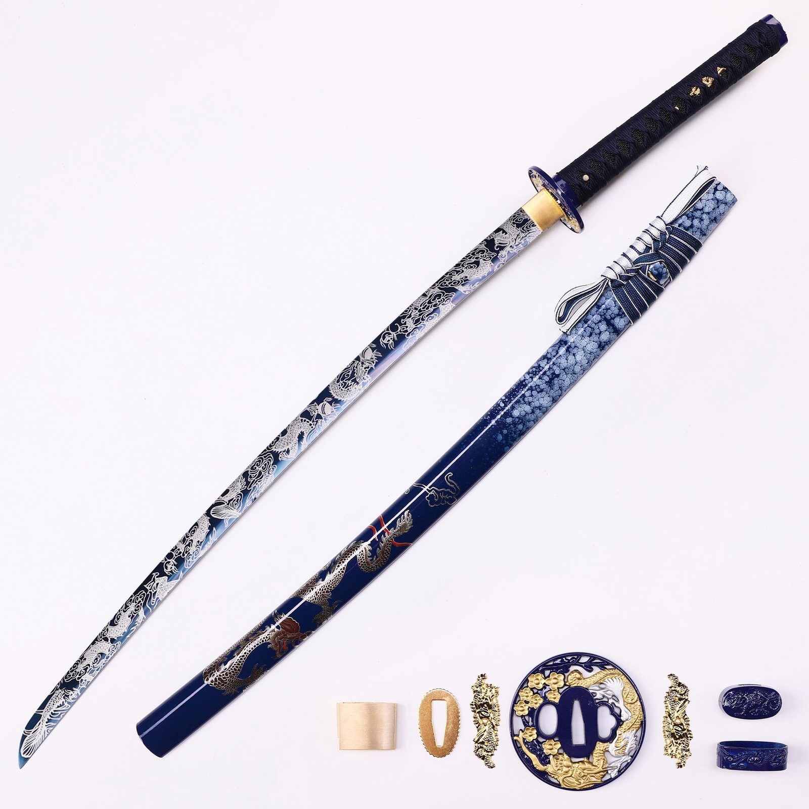 Hejiu 41″ Handmade Katana Full Tang Sharp