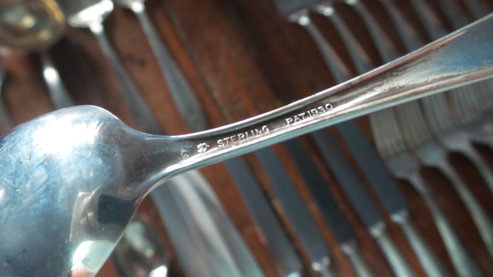 Vintage STERLING SILVER FLATWARE 44 Pcs, ELSINORE Pattern, International