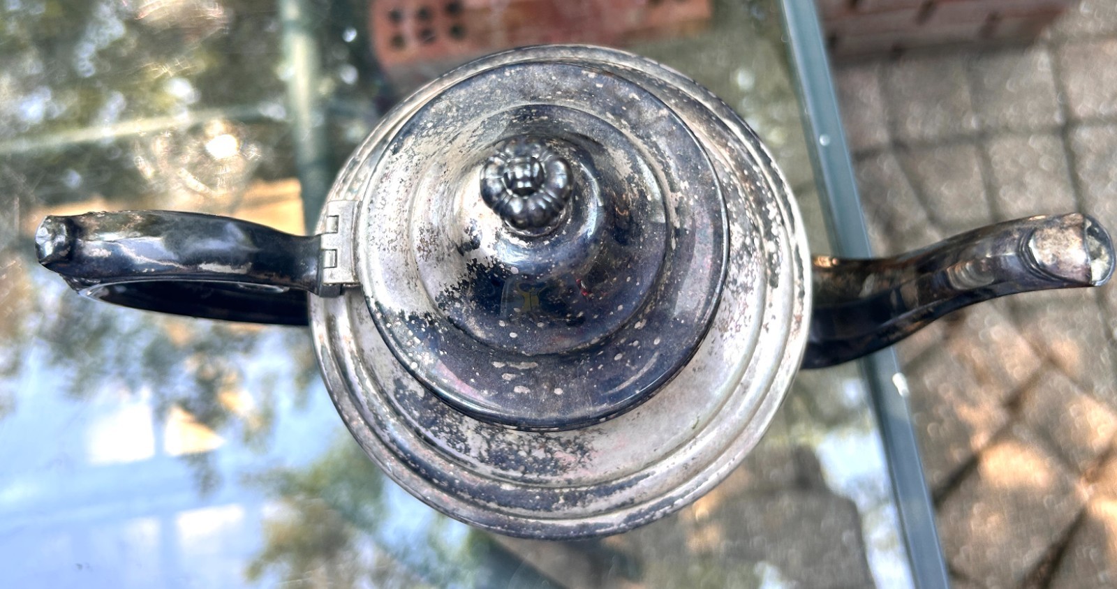 Vintage Rodgers & Bro Silver Plated Teapot Coffee Pot 1701