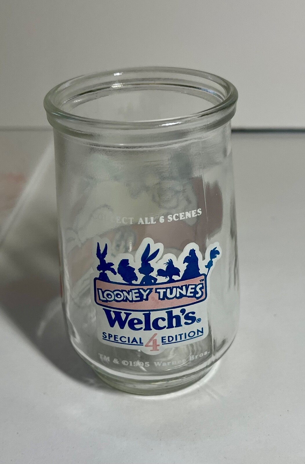Foghorn Leghorn Looney Tunes Welch’s Jelly Glass Warner Bros Cartoon