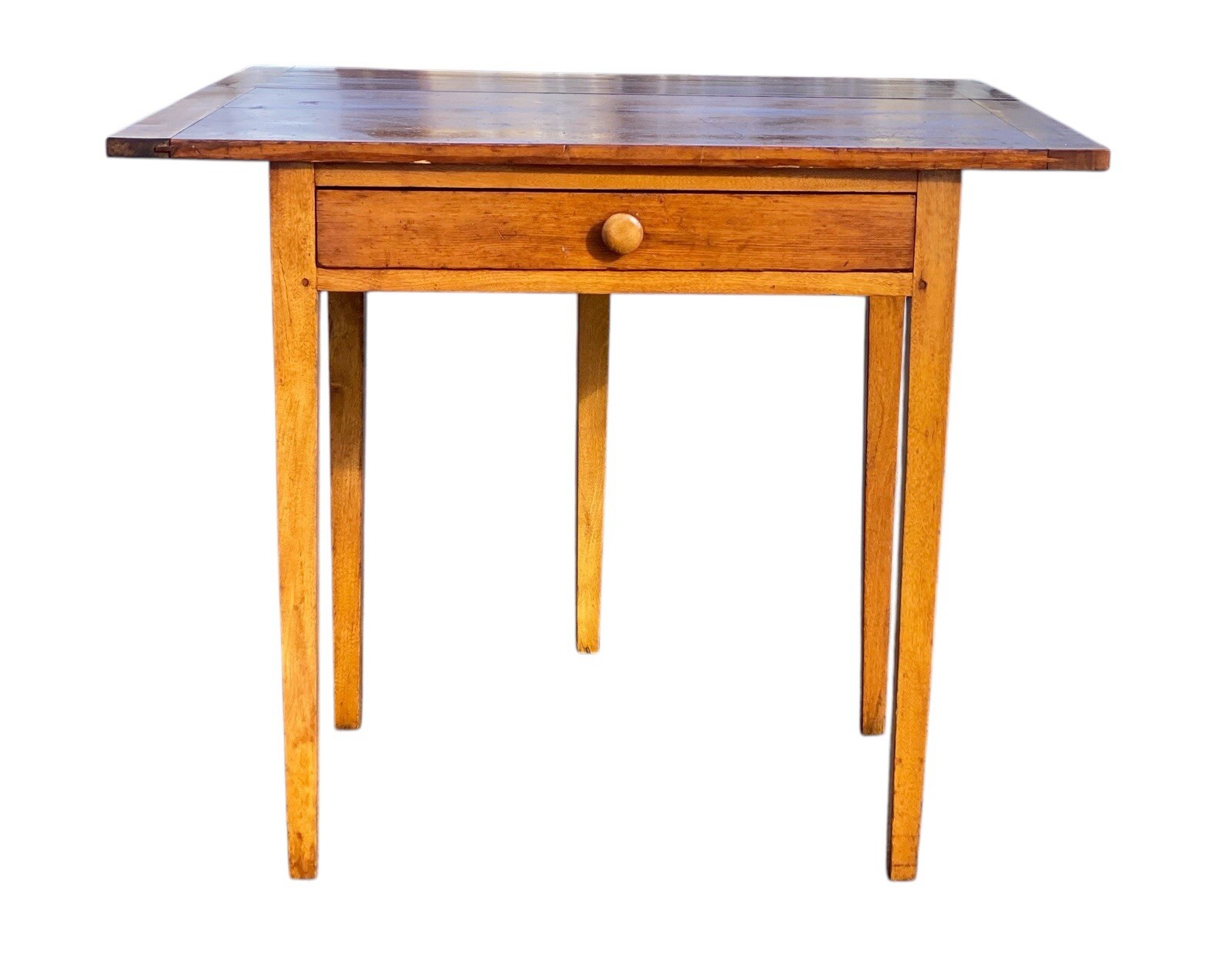 Antique Hepplewhite Drop Leaf Tavern Table / Bakers Table