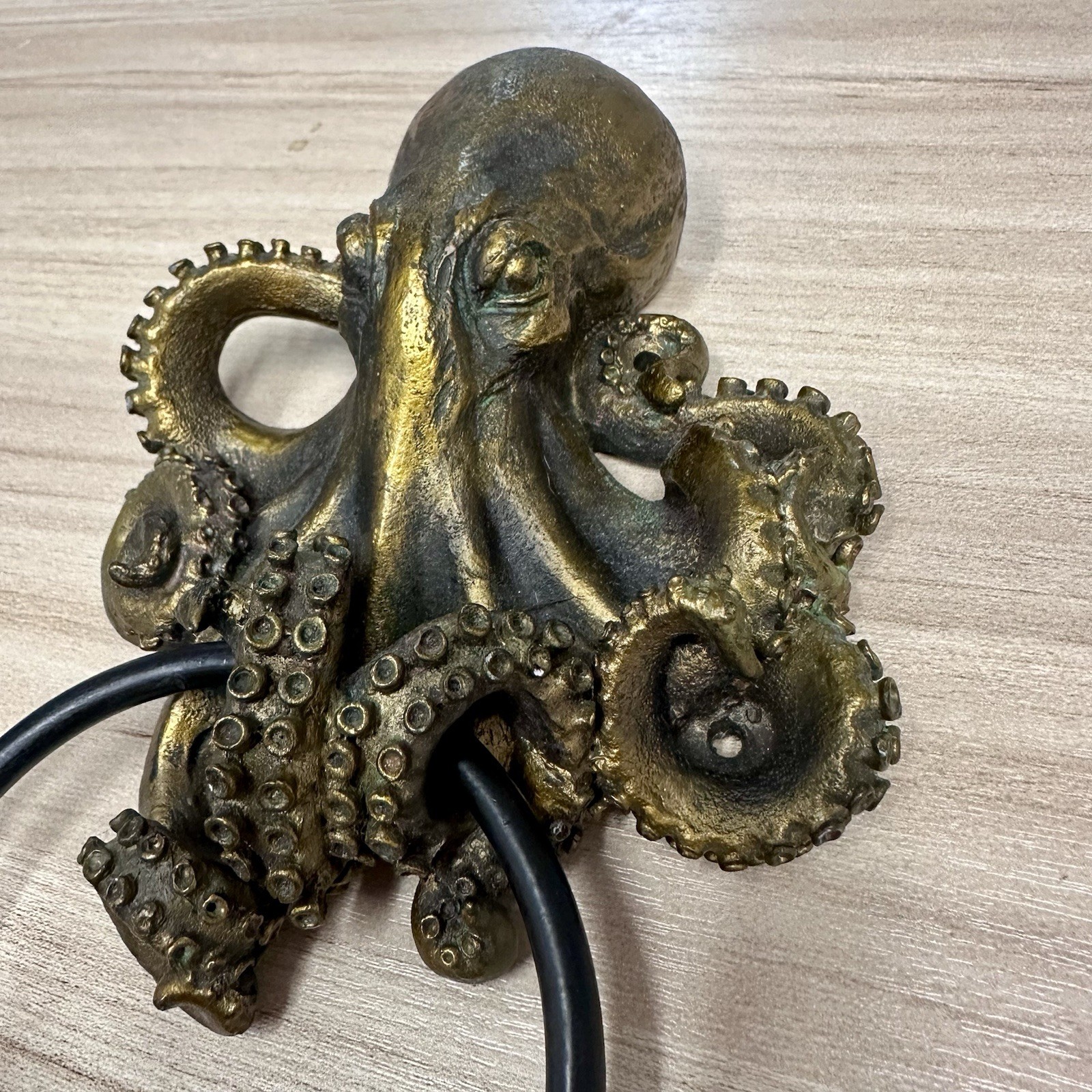 Pacific Giftware Kraken Octopus Door Knocker Aged Bronze Finish W Cast Iron Ring
