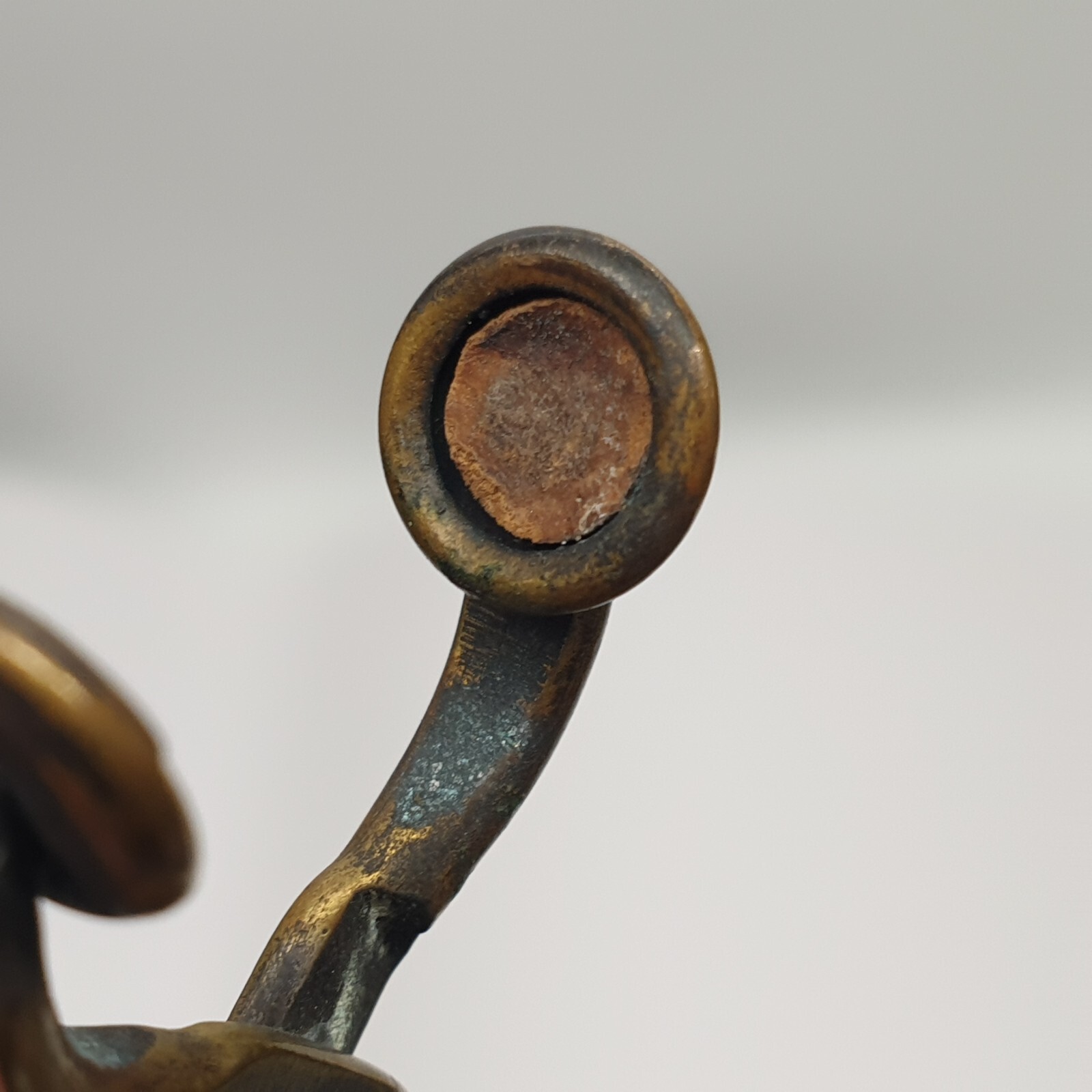 Antique Victorian Skirt Lifter Brass Fyfe Patent Shell Design