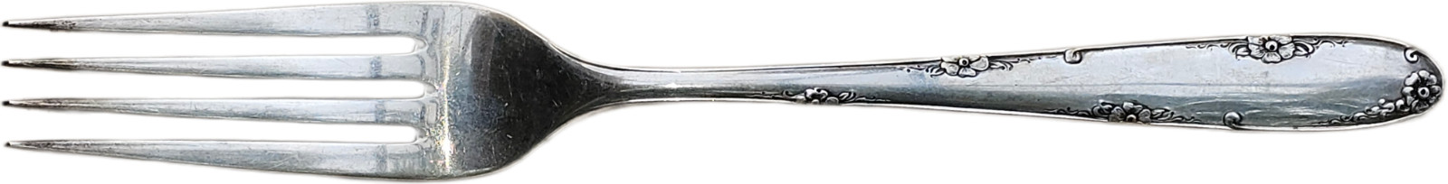 STERLING TOWLE MADEIRA FORK 8 1/8″ NO MONOS-RARE SIZE-FREE USA SHIPPING