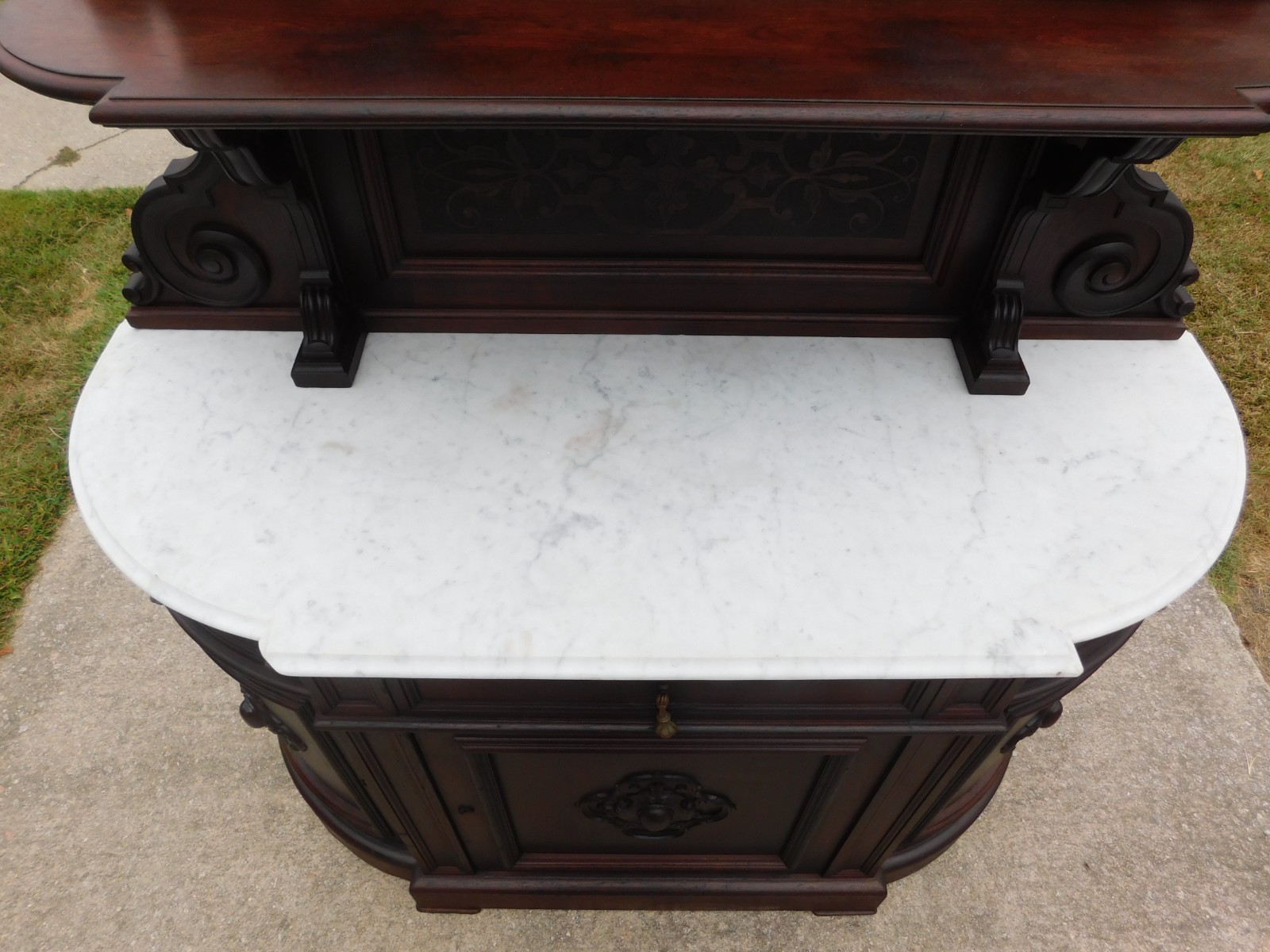Victorian Walnut Renaissance Sideboard/Buffet
