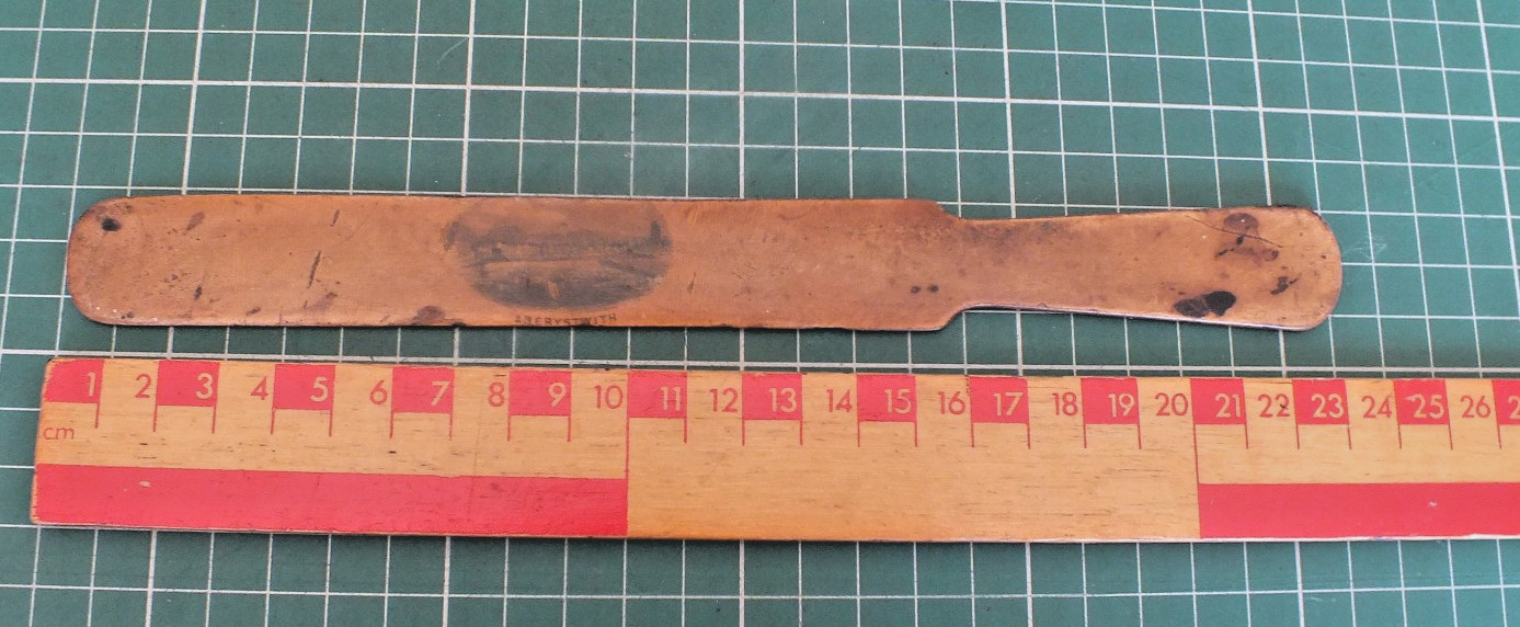 ANTIQUE MAUCHLINE WARE PAGE TURNER ABERYSTWYTH