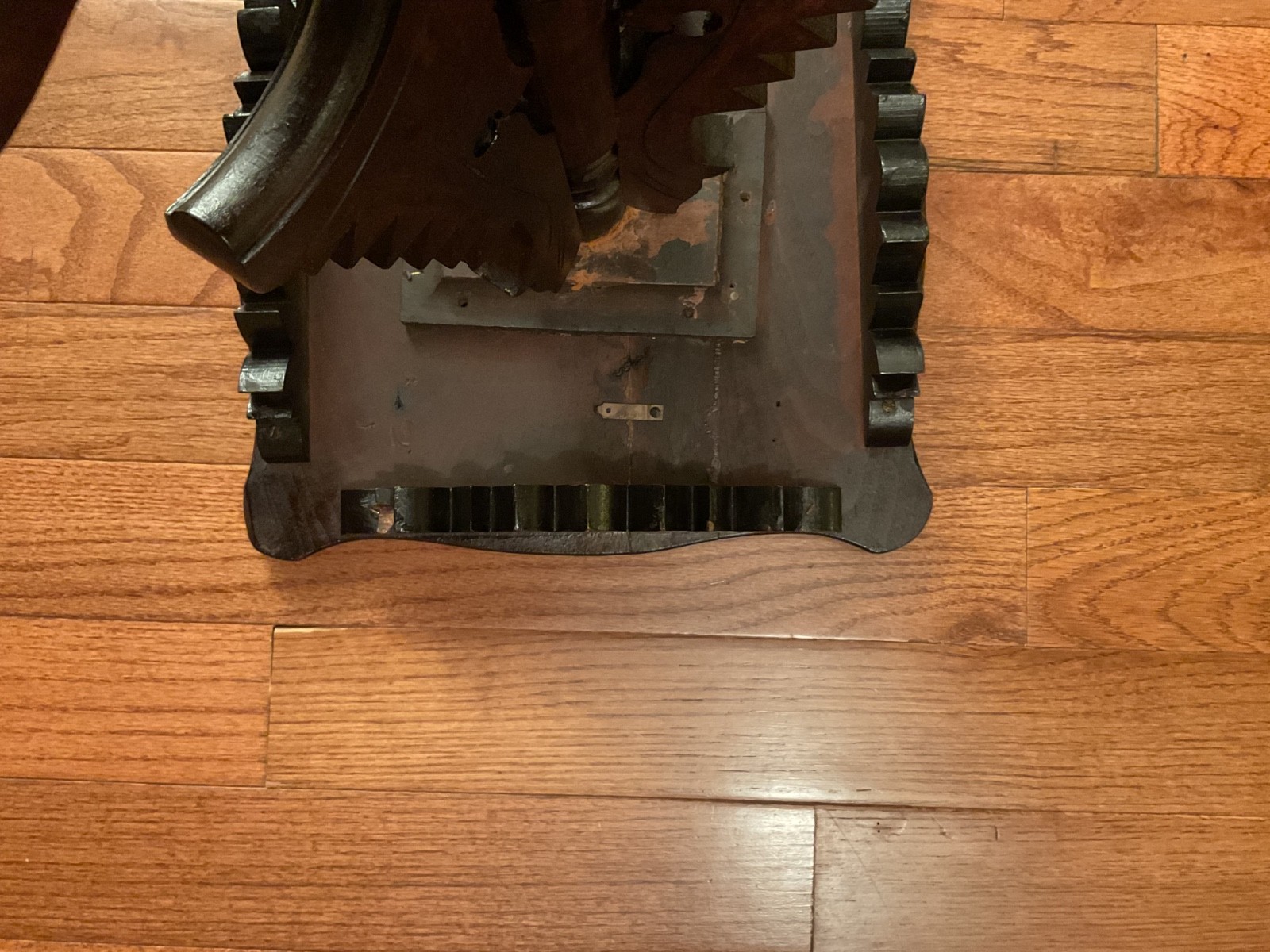 Antique Eastlake Carved Walnut Stand or Occasional Table