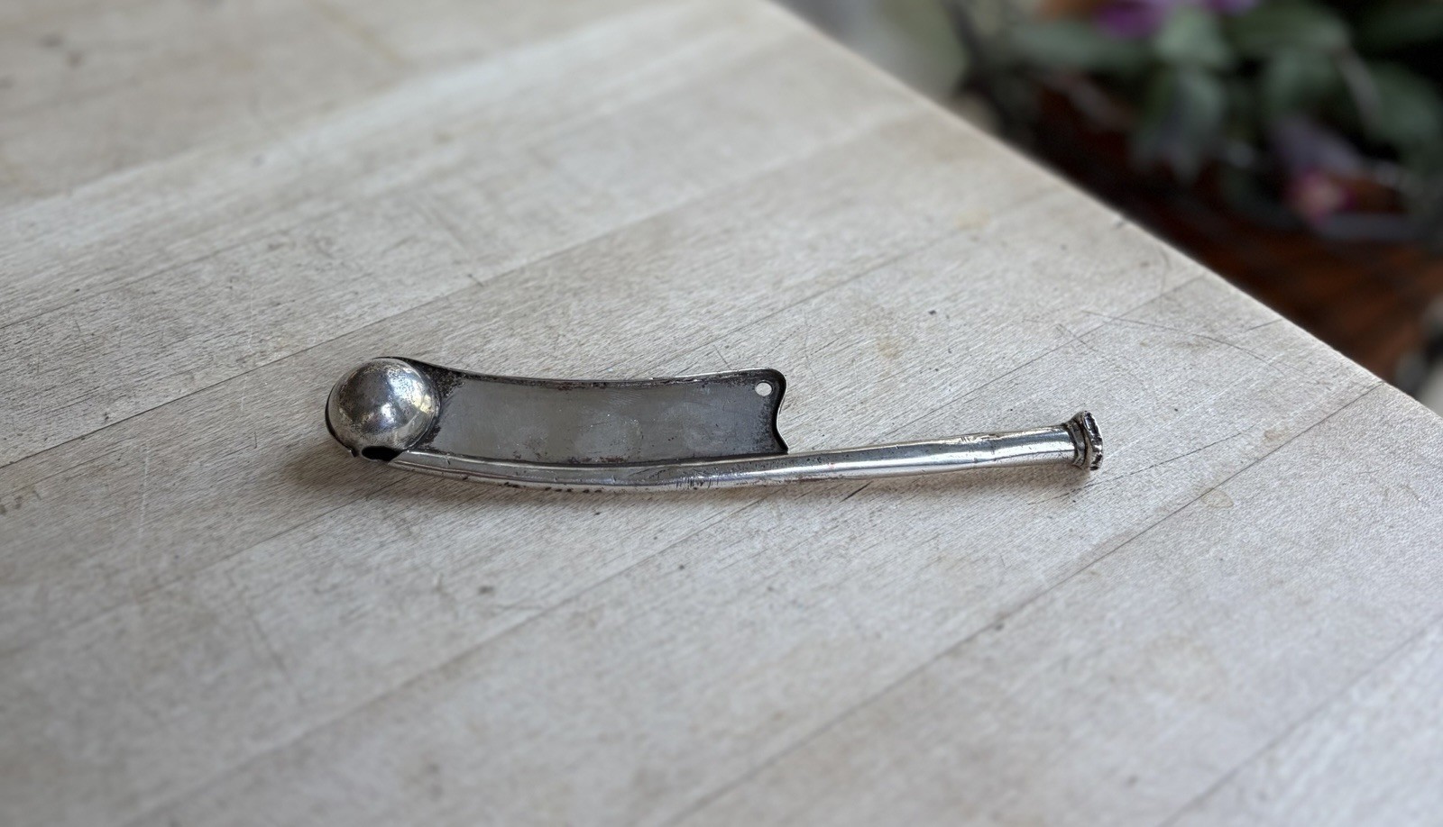 Vintage Sterling Silver Boatswain’s Whistle Bosun Pipe Nautical Navy Maritime