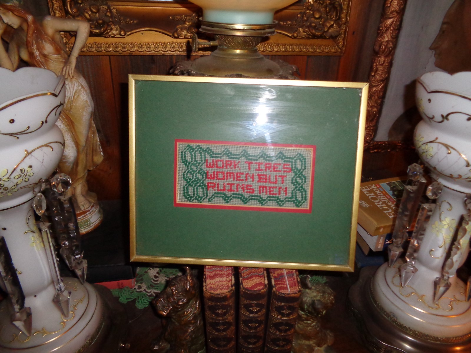 Contemporary needlepoint & local Theorem:Works Tires Women–but Ruins Men” WOW