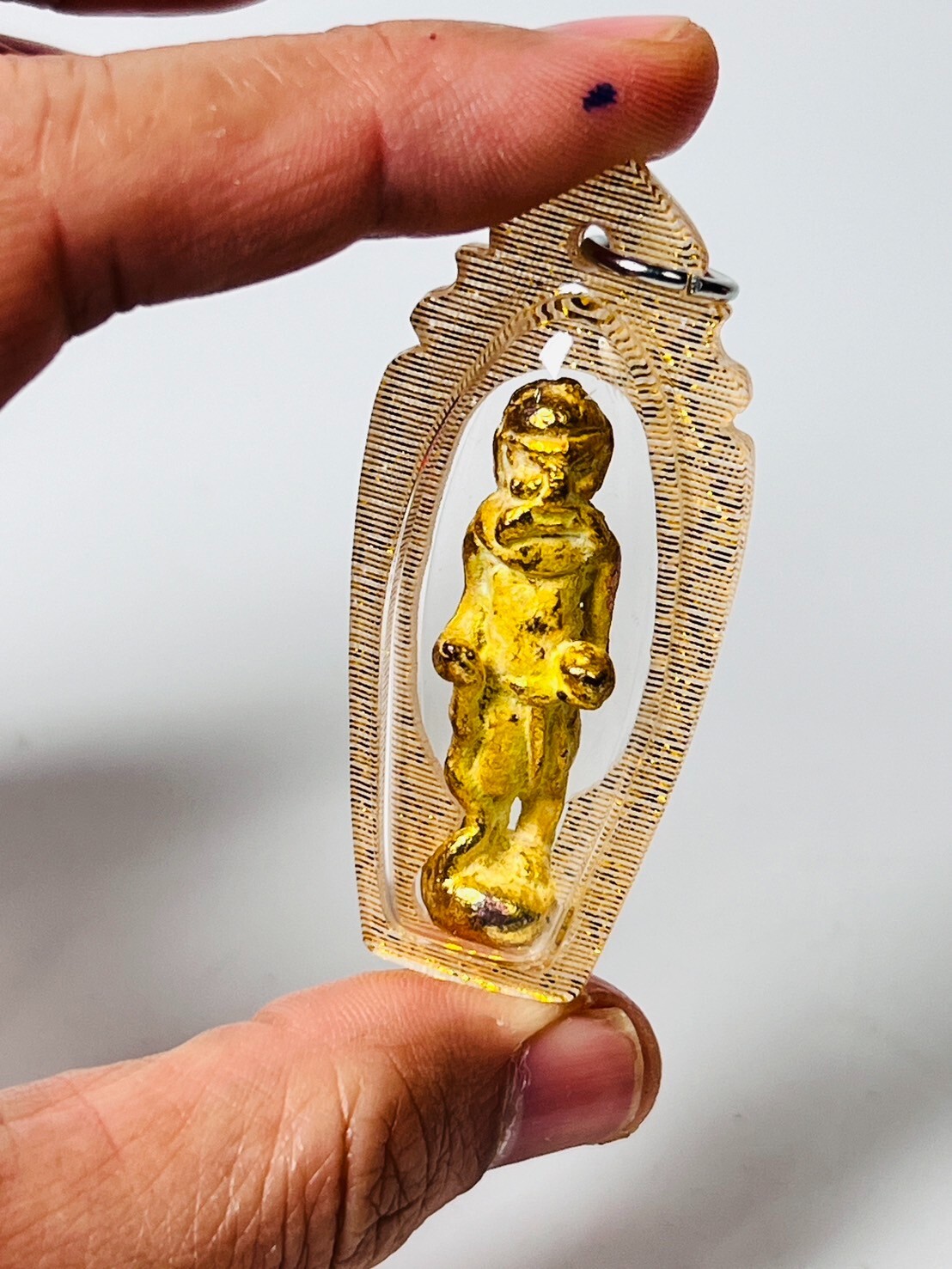 Laos Hermit Gold Leklai Buffalo Mountain Cave Love sex wealth attraction Amulet