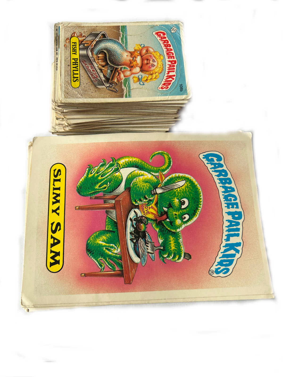 bulk garbage pail kids cards 118 pack