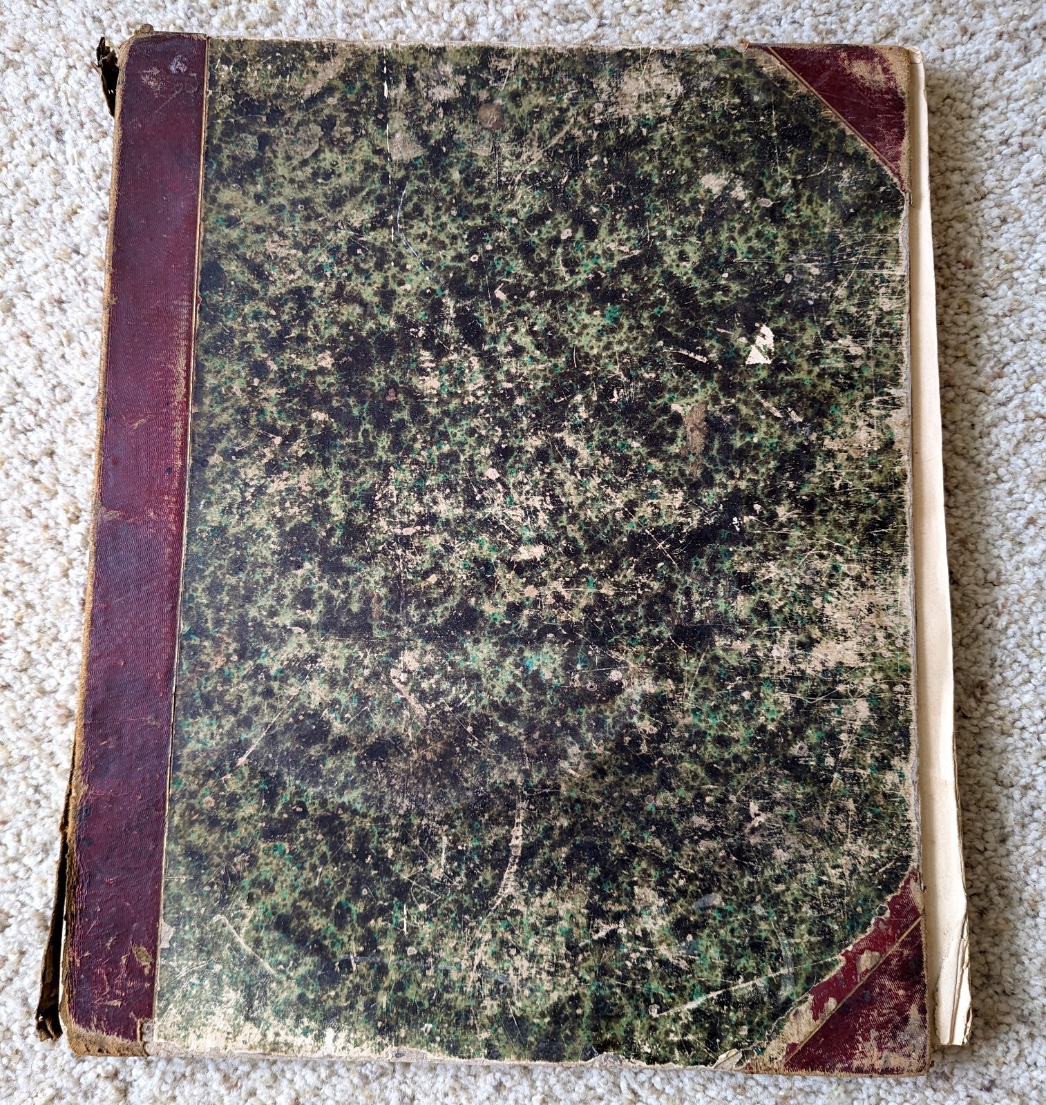 Maryland and Delaware State Map 1849 ORIGINAL Antique Mitchell Atlas 14″ x 17.5″