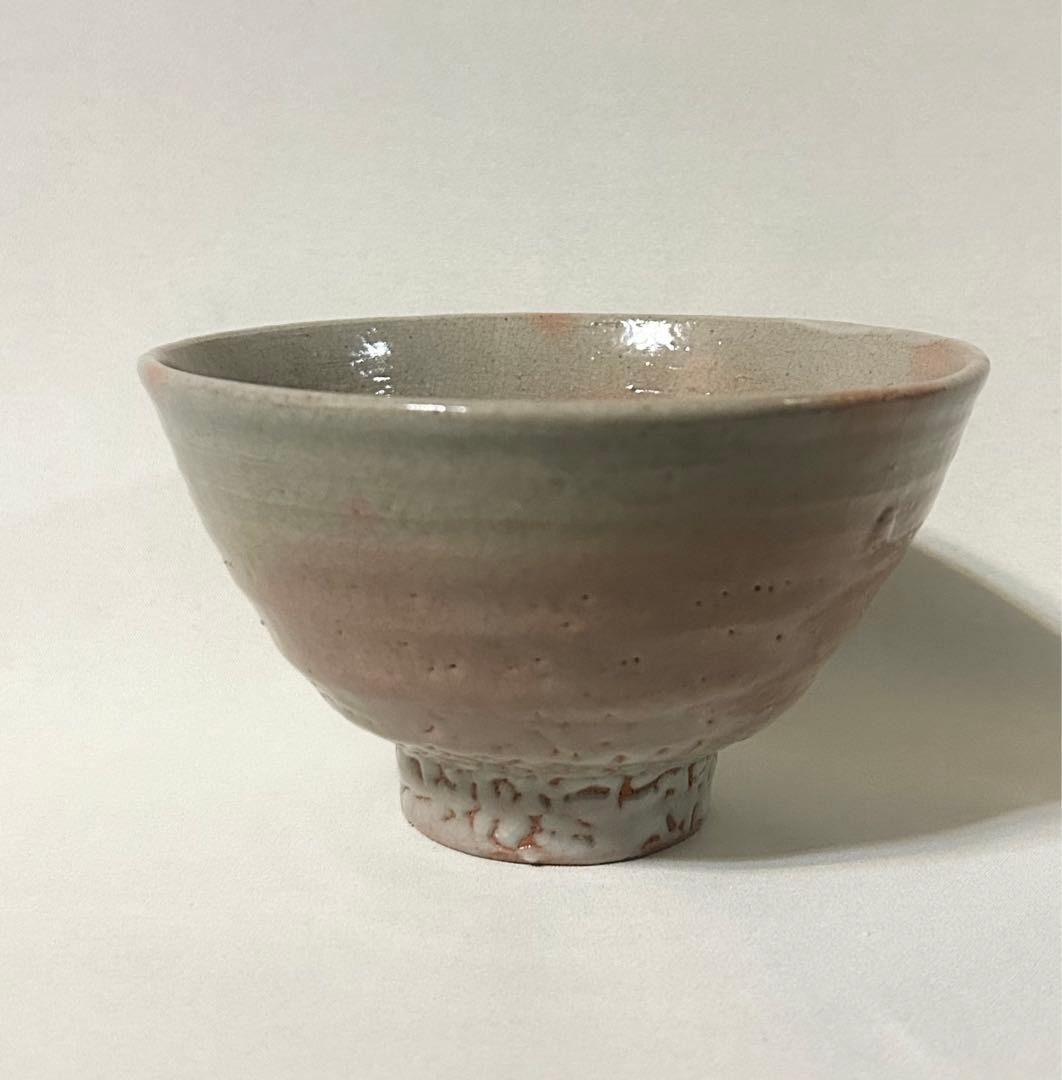 Hagi Ware Chawan Matcha Tea Bowl Large 6.1 in Diameter Tea Ceremony Bowl