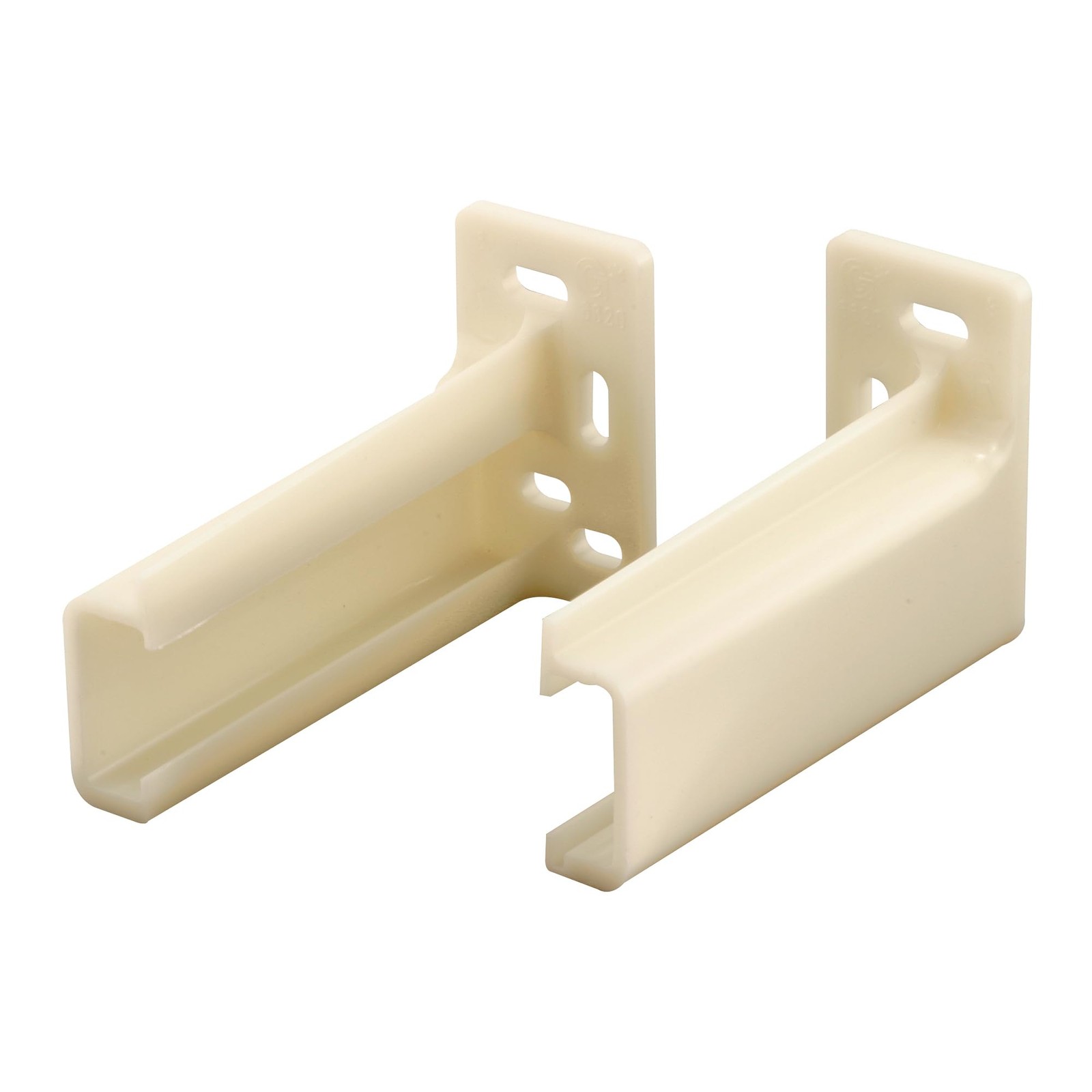 Prime-Line R 7265 Drawer Track Back Plate, 3/8 In. 1 Count (Pack of 1), White