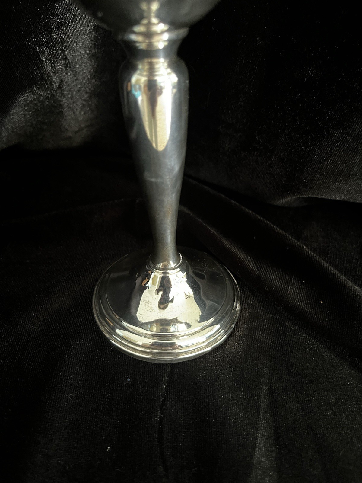 Frank M Whiting & Co Sterling Silver Weighted Compote Pedestal Candy Nut Dish