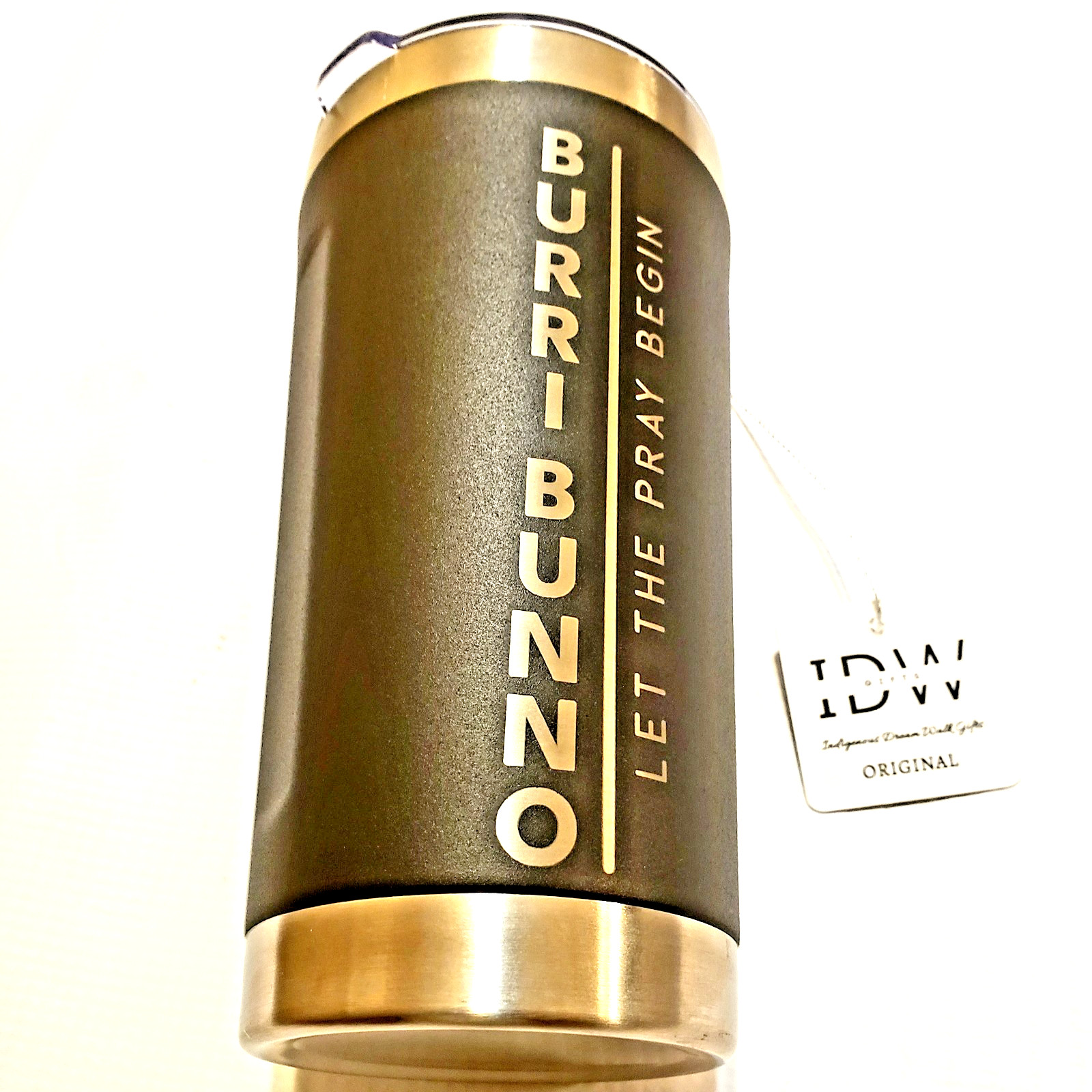 Personalized Gift for Men-20oz.Custom Burri Bunno Travel Coffee Mug W/Lid, Black