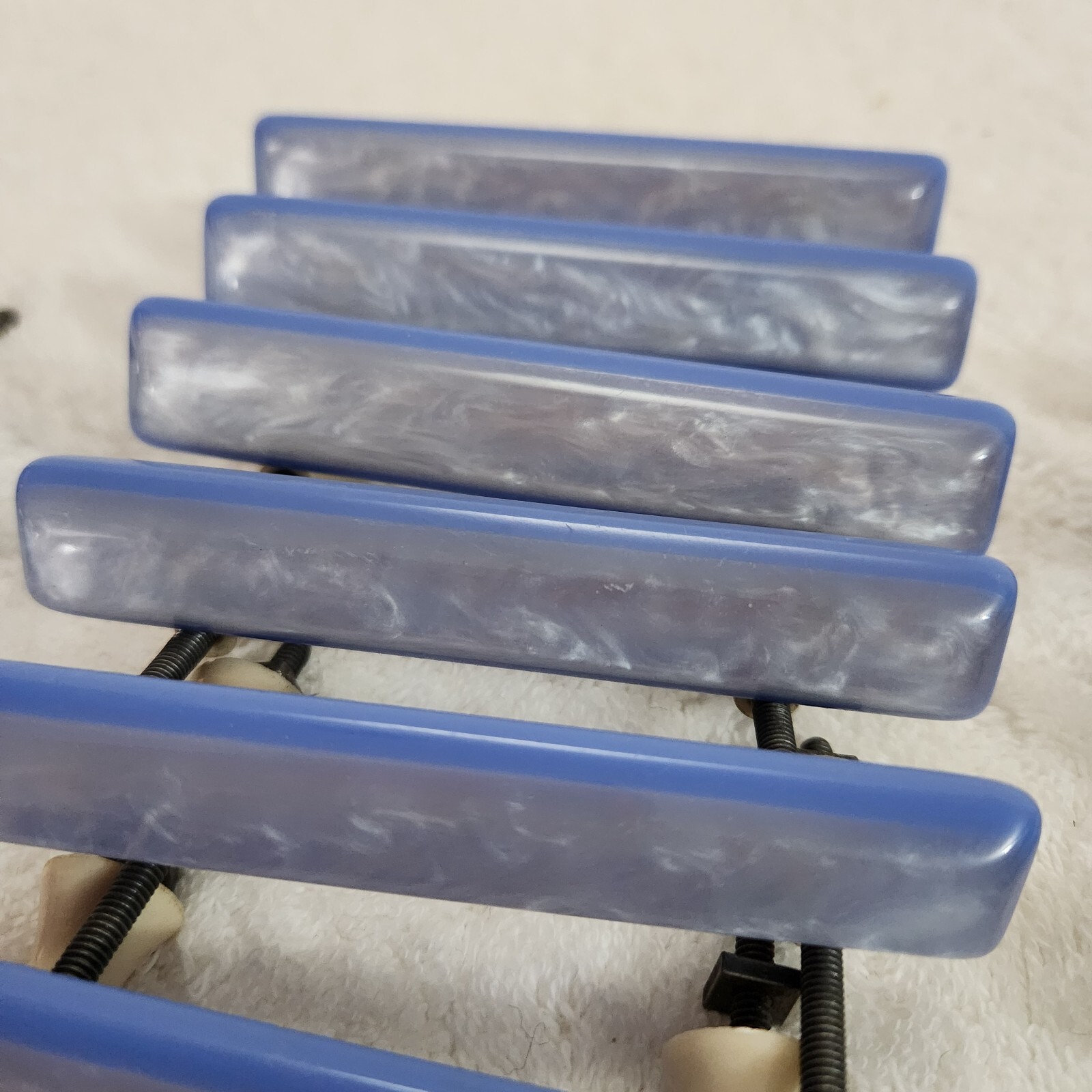 x17 Green Blue White Red Lucite Drawer Pulls