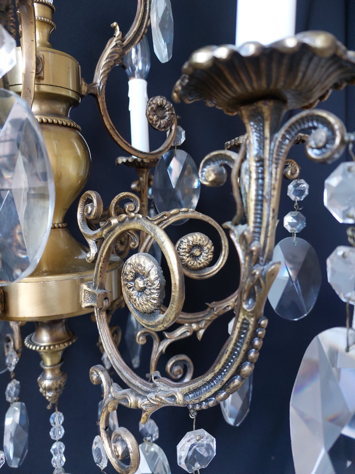 Chandelier Large Vintage Ceiling Light Lamp Lighting Fixture 6 Lights