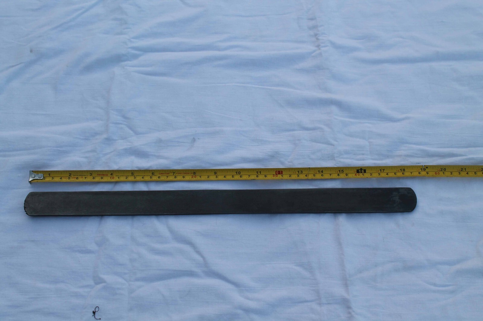 old mughal wootz canon ingot cake bar for making dagger,jambiya, 470×30.25×4.50