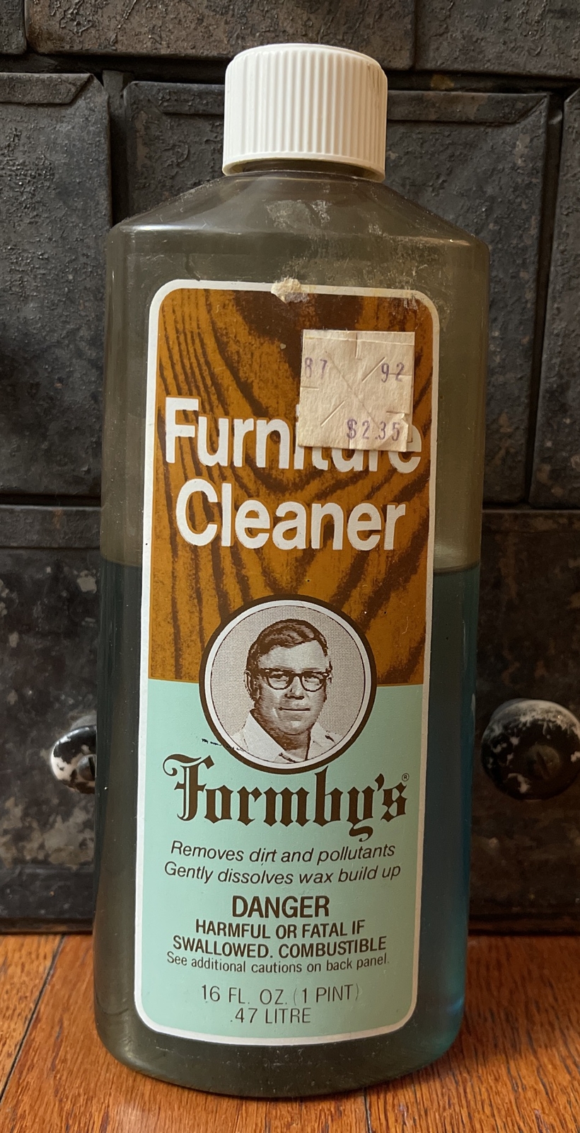 Vintage Formby’s Furniture Cleaner 16 oz 1 Pint 60% Full – Discontinued
