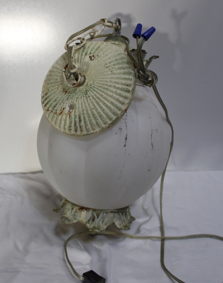 Vintage Chic Hollywood Regency Ceiling Light Fixture Chandelier Lamp Bedroom