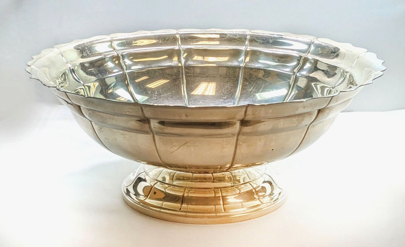 Gorham Sterling Silver Pre 1940 Bowl 12.25″ Diameter #13171