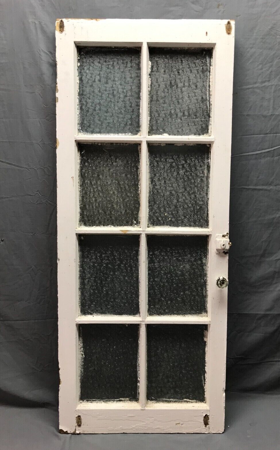 Antique Single 20×48 8-Lite Florentine Casement Window Privacy Glass 469-26B