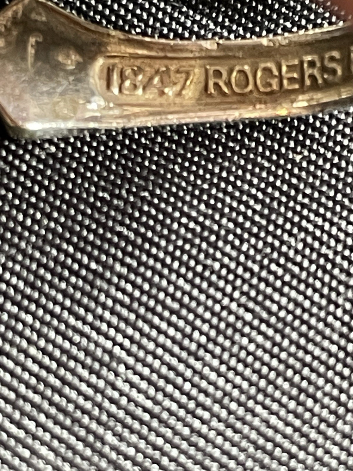 Rogers Bros 1847 Silver Plate Spoon Ring Size 5